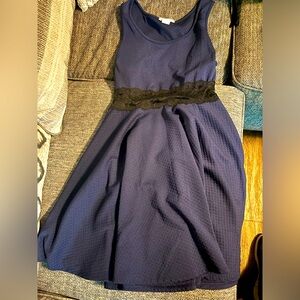 Navy blue dresss